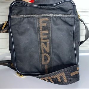 Fendi Crossbody Vintage Bag Purse Logo Bag